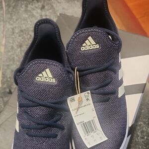 Adidas Men's Navy Cloudfoam Sneakers